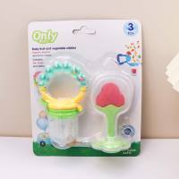 Baby bite fruit food supplement, bite and play, baby food supplement, fruit and vegetable teether, molar stick, juice  Multicolor