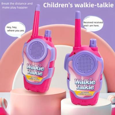Walkie-Talkie de llamada inalámbrica para niños, Talkie al aire libre para niños y niñas, Walkie-Talkie de dos paquetes para adultos