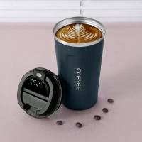 Coffee Thermal Mug，Portable Handy Mug  Blue