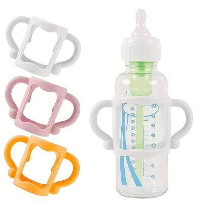 Bottle Handles for Dr Brown Narrow Baby Bottles with Easy Grip Handles to Hold Their Own Bottle