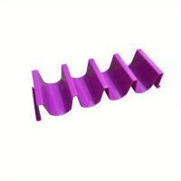 Taco Holder, Colorful Wave Shape Taco Tray, Taco Shell Holder Stand For Party, Hold 4 Tacos Each  Purple