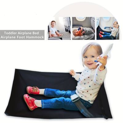 Kids Hanging Bed Airplane Travel Bed Toddler Airplane Foot Pedal Portable Baby Airplane Car Seat Pad , Halloween, Thanksgiving And Christmas Gift