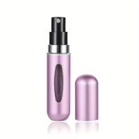 Perfume Refill Bottle Portable Mini Refillable Spray Jar Scent Pump Case Empty Cosmetic Containers Atomizer For Travel 5ml  Pink