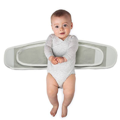 Simple Baby Swaddling Newborn Belly Protector With Sleeping Bag Anti-shock Cotton Elastic Adjustable Four Seasons