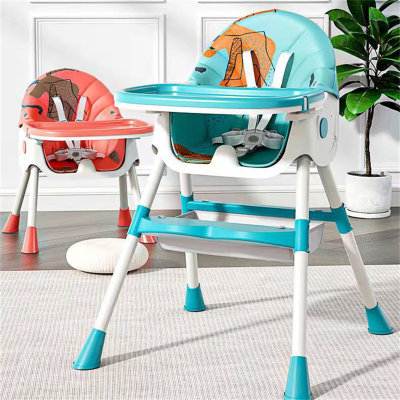 Baby dining chair wholesale adjustable child dining chair baby chair BB stool can lie down baby dining chair portable