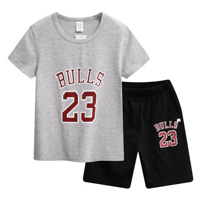 2024 new big kids suits 7-15 years old boys and girls sports summer casual shorts suits wholesale