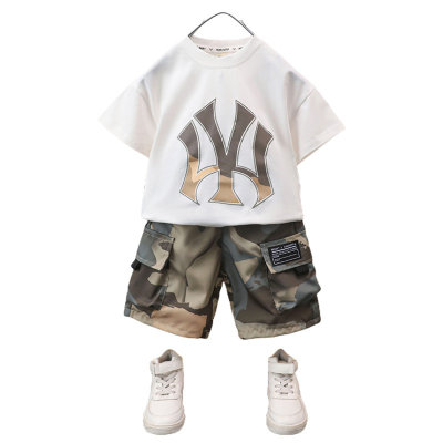 Camouflage-Shorts-Set für Jungen