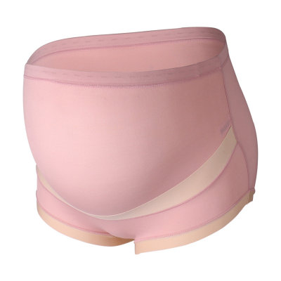 Women Solid Color High Waist  Pregnant Panties