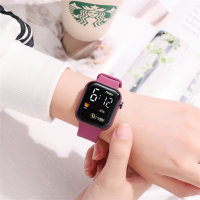 Toddler Boy Solid Color Electronic Watch  Red