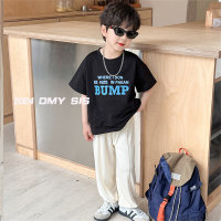 Children's modal pants girls trousers thin anti-mosquito socks loose casual pants  Apricot