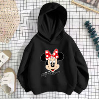 Children's clothing girls sweatshirt spring and autumn 2023 new boys' fashion pullover tops casual and stylish children's autumn clothing  Black