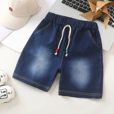Calça casual jeans infantil fina de verão