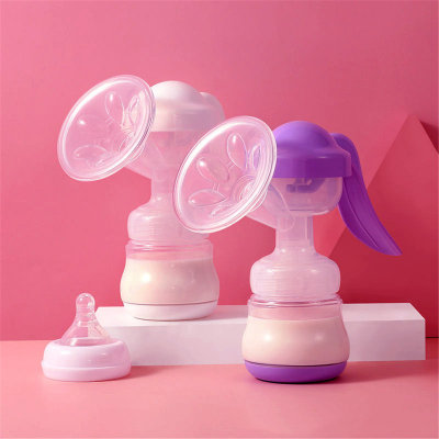 Manual Breast Pump with Milk Bottle