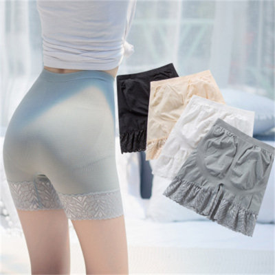 Solid Color High Waisted Shaping Boyshorts Panty
