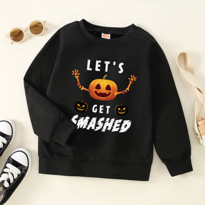 Kid Halloween Pullover Sweater