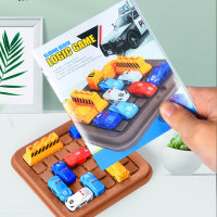 Children's Logic Thinking Training Car Chess Table Game  Multicolor
