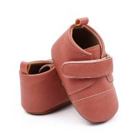 Primavera e outono venda quente 0-1 ano de idade da criança sapatos casuais sola de borracha sapatos de bebê sapatos de bebê  laranja