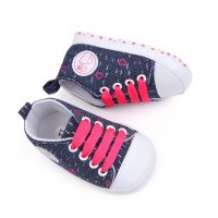 Baby Toddler 's  Dotted Canvas Shoes  Pink