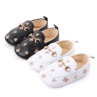 0-1 year old breathable toddler shoes PU leather baby shoes soft sole toddler shoes spring and autumn 2343