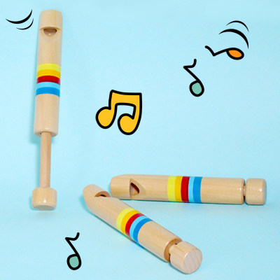 Children's Early Educational Wooden Flute