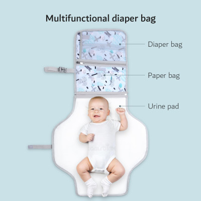 Lightweight Multifunctional Diaper Pad Bag
