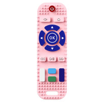 Remote Control Cover Teether Pacifier  Multicolor
