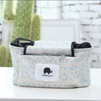 Allover Printing Flodable Multifunctional Stroller Bag  Multicolor